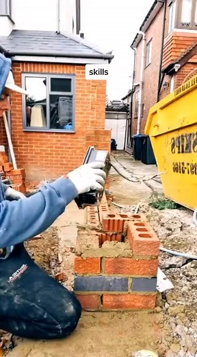 13K views · 56 reactions | #foryoupage #skills #bricktok #bricklayer #bricky #foryou #bricklaying #fyp #bri | Tyler James | Facebook