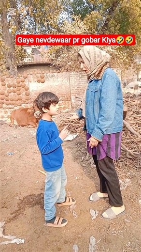 cow climb on the wall for pooping#funny #trending #comedy #viral#cow#youtubeshorts