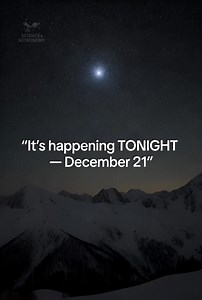 Tonight is a rare cosmic double event. The Winter Solstice marks the longest night of the year, and at the same time, the Ursid Meteor Shower reaches its peak. #wintersolstice #winter #wildlife #december #christmas2025 #space #solstice #universe | Science and Astronomy