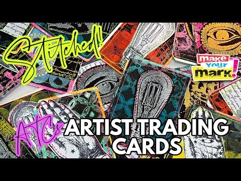 ATCs with my Gel Press!