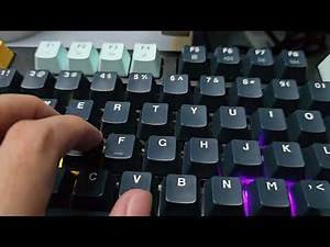 Fantech Atom 96 MIZU EDITION [Red Switch Mechanical Keyboard] - Sound test