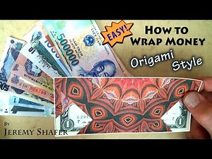 How to Wrap Money Origami Style