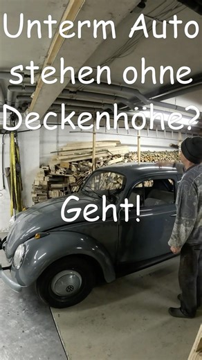 A different kind of car lift! #automobiles #craftsmanship #garage