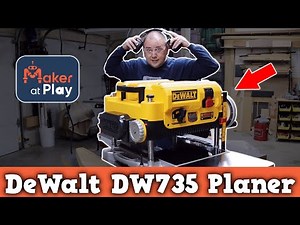 DeWalt DW735X Planer | Unboxing and Setup