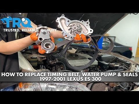 How to Replace Timing Belt, Water Pump & Seals 1997-2001 Lexus ES 300