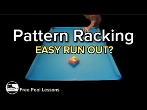 Pattern racking + Speed practice (Free Pool Lessons)