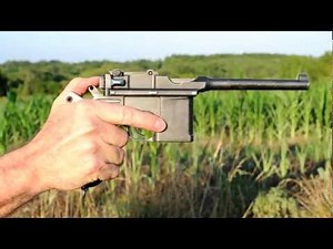 Shooting the Mauser C96 Broomhandle