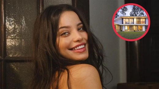 Ventanales, mesa larga y un cómodo sillón:  Emilia Mernes mostró parte de su casa