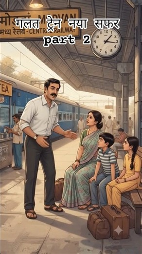 Part 2 90s की एक गलती… और सफर बदल गया 😳🚉#90snostalgia#ytviral #shortsfeed#90s#train#trending #ghibli