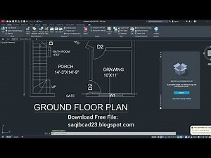 How to Convert Pdf to Dwg with scale AutoCAD 2024 | autocad 2024 | Pdf to dwg