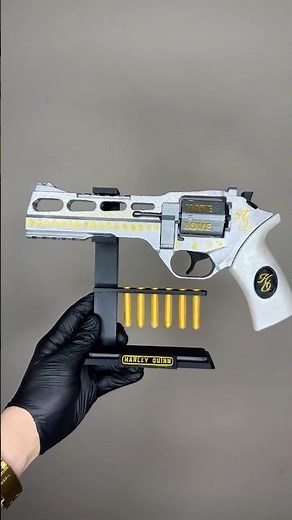 Harley Quinn's Revolver - 3D Printing Cosplay Prop Full Assembly - Not Real Gun #cosplay #props