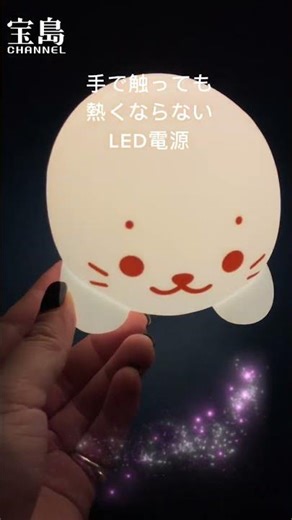 ＜SALE＞Shirotan Fluffy Room Light Book🦭🫧