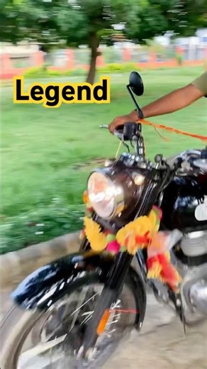 The legend Royal Enfield Bullet Battalion Black 350