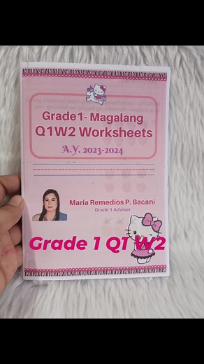 59K views · 412 reactions | Grade 1 Quarter 1 Week 2 #FREE #worksheets #grade1 #teachermhejz #grade1teacher #SY20232024 | Free Grade 1 Files -Teacher Mhejz | Facebook