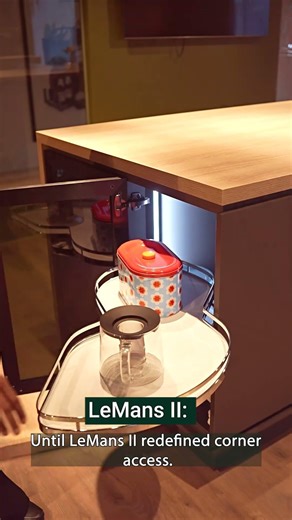 Kesseböhmer Corner Space | Smart Kitchen Corner Storage Solution