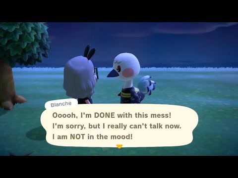 Animal Crossing Villagers Falling Into Pitfall Seeds 😂 | ACNH