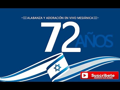 CRISTO VIENE LA RED - ALABANZA Y ADORACIÓN EN VIVO, MESIANICA ISRAEL 72 AÑOS