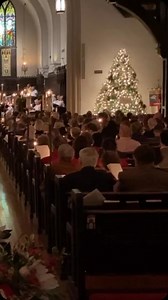 Hymn 111, v3: “Silent night” music: Stille Nacht, melody by Franz Xaver Gruber (Austrian, 1787-1863) harmonized by Carl H. Reineke (German, 1824-1910), descant st. 3 by Thomas Foster (American, b. 1938) words: Joseph Mohr (Austrian, 1793-1848); transl. John Freeman Young (American, 1820-1885) Grace-St. Luke’s Christmas Eve @memphistrumpet #SilentNight #HolyNight #Christmas #ChristmasEve #Candlelight #Gracestlukes #Episcopalchurch | Grace-St. Luke's Church
