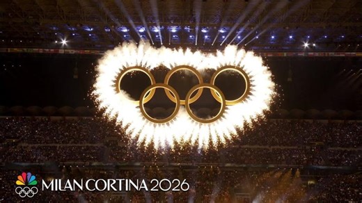 Olympic rings take center stage and ignite at Opening Ceremony | Winter Olympics 2026 | NBC Sports | GSG Talent Solutions