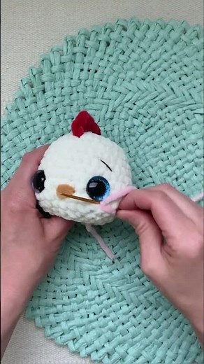 Easy Crochet Chicken Pattern | #amigurumi #yarn #crochet