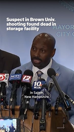 A frantic search for the suspect in last weekend’s mass shooting at Brown University ended at a New Hampshire storage facility where authorities discovered the man dead inside. Claudio Manuel Neves Valente, 48, a former Brown student and Portuguese national, was found dead from a self-inflicted gunshot wound. #brownuniversity #brownshooting #fbi #suspectsearch | NBC Chicago