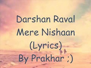 JHUKI TERI PALKO PE || Lyrics Song🎼 ||Darsal Raval FIRST SONG || GW ROYAL