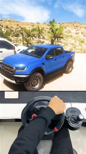 Ford Ranger Raptor - Forza Horizon 5 | Steering Wheel Gameplay #shorts #forzahorizon5 #game
