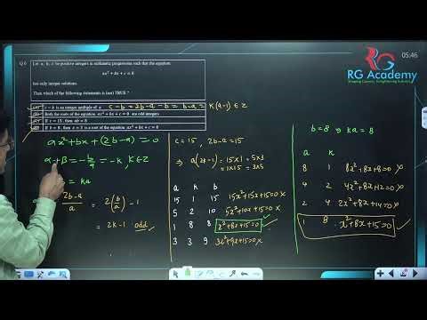 JEE Advanced 2026 Maths Paper 2 Solutions | Lengthy Questions ki Smart Strategy! ⏳