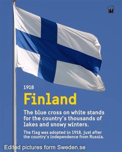 The similarities among the Nordic flags