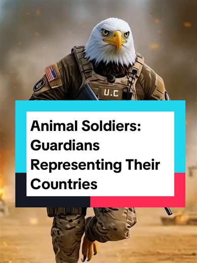Animal Soldiers: Guardians Representing Their Countries! Brave, powerful, and loyal — these animal soldiers stand tall, defending and representing their nations with pride. #AnimalSoldiers #GuardiansOfNations #CountryRepresentatives #BraveBeasts #DefendersOfHonor