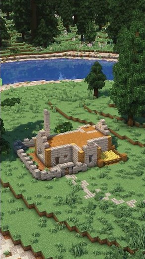 How to Build a Survival Medieval House in Minecraft