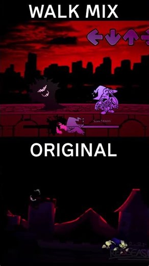 FNF SELF PACED: Walk Mix vs Original