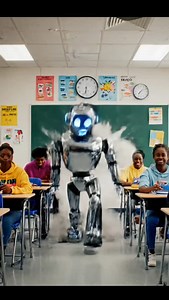 The Viral Robot Teacher Dance! 🤖💃 Meet Robo-Master 3000, the robot teacher who took the classroom by storm with his insane dance moves and mind-blowing tech skills! Watch him solve equations while busting out some funky moves, and see why he’s the coolest teacher in school! Don’t forget to join the #RoboTeacherChallenge! Robot teacher Viral teacher School dance Robot teacher challenge Funny teacher moments Viral school videos Cool teacher Robot dance Tech teacher School TikTok Robo-Master 3000