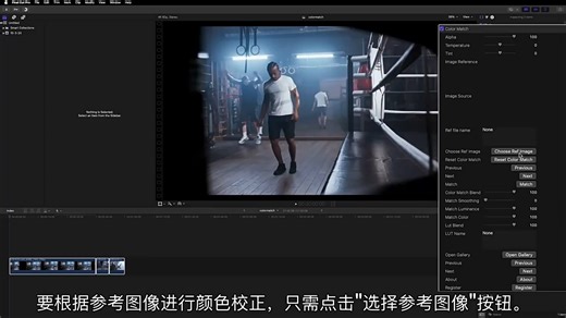FCPX中文插件-AI仿色颜色自动匹配 Retouch4me Color Match for Final cut