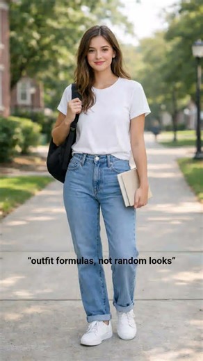 Outfit formulas, not random looks