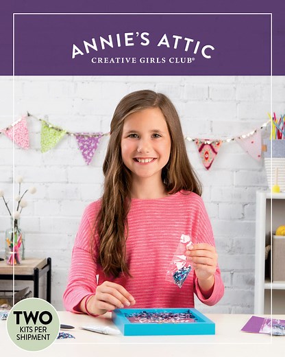 Unlock a world of creativity for your busy schedule! 🎨 Get easy, fun crafting clubs perfect for beginners (ages 7-12) with simple instructions that save you time. Join now and get 75% off the first shipment. Sign up today! | Annie's Attic