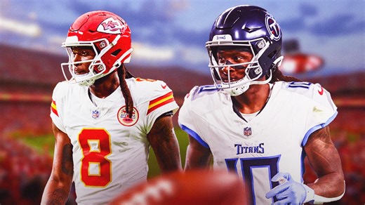 Chiefs' DeAndre Hopkins takes shots at Titans with savage TD celebration