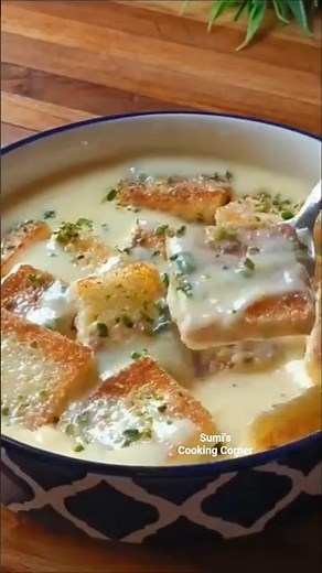 Easy Bread Custard Pudding | Creamy & Delicious De¹ssert