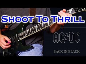 AC DC - Shoot To Thrill (Guitar Cover) #trending
