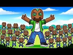 MINECRAFT pero CREAMOS UN EJÉRCITO DE MINI CLONES!