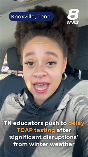 A letter from the The Professional Educators of Tennessee said many school districts have struggled to maintain consistent instructional time due to two winter storms. Check out Sha'de's story today. | WVLT