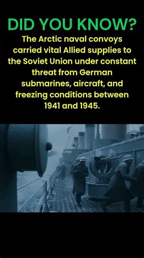 Arctic Convoys #FrozenSeas #WWII