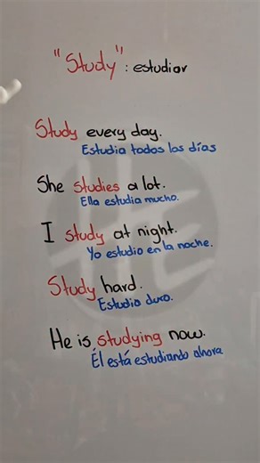 ¿Cómo usar #StudyEveryDay y #StudyingNow? Presente simple vs continuo | El Profesor Hernán