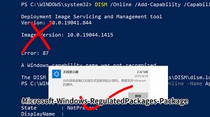 解决win10LTSC下使用miracast投屏无法添加无线显示器功能 DISM错误87的问题