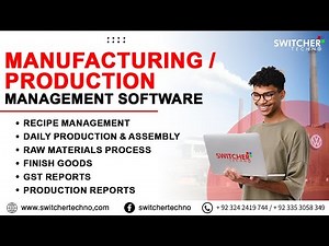 Manufacturing / Production Management Software - Best Production Inventory Software 2022
