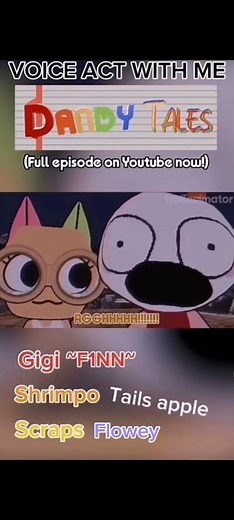 Voice Acting!! | #dandysworld #voiceacting #animation