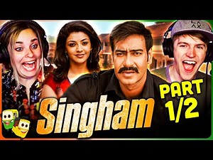 SINGHAM Movie Reaction Part 1/2! | Ajay Devgan | Prakash Raj | Kajal Aggarwal