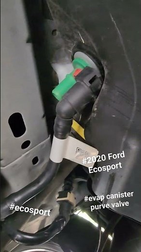 2020 Ford Ecosport Evap canister purge solenoid location and replacement