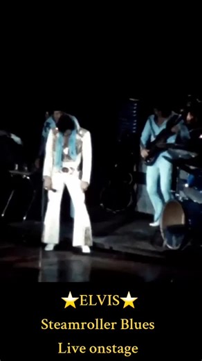Elvis Presley Live: Steamroller Blues Performance