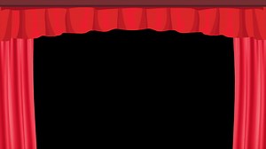 Download Theatre Red Curtain Opening for free